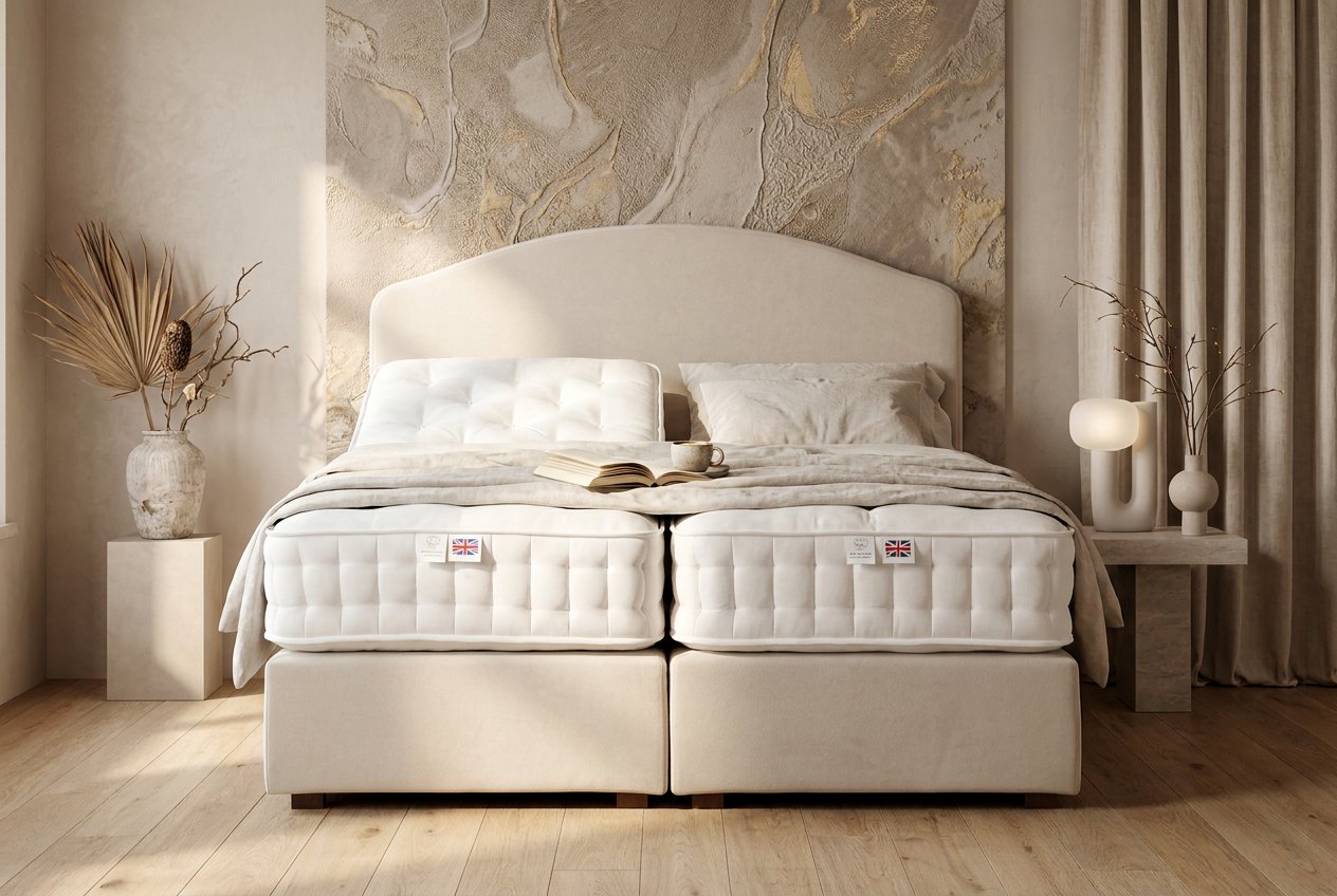 Boxspringbett mit Motor: Lohnt sich die elektrische Verstellung?