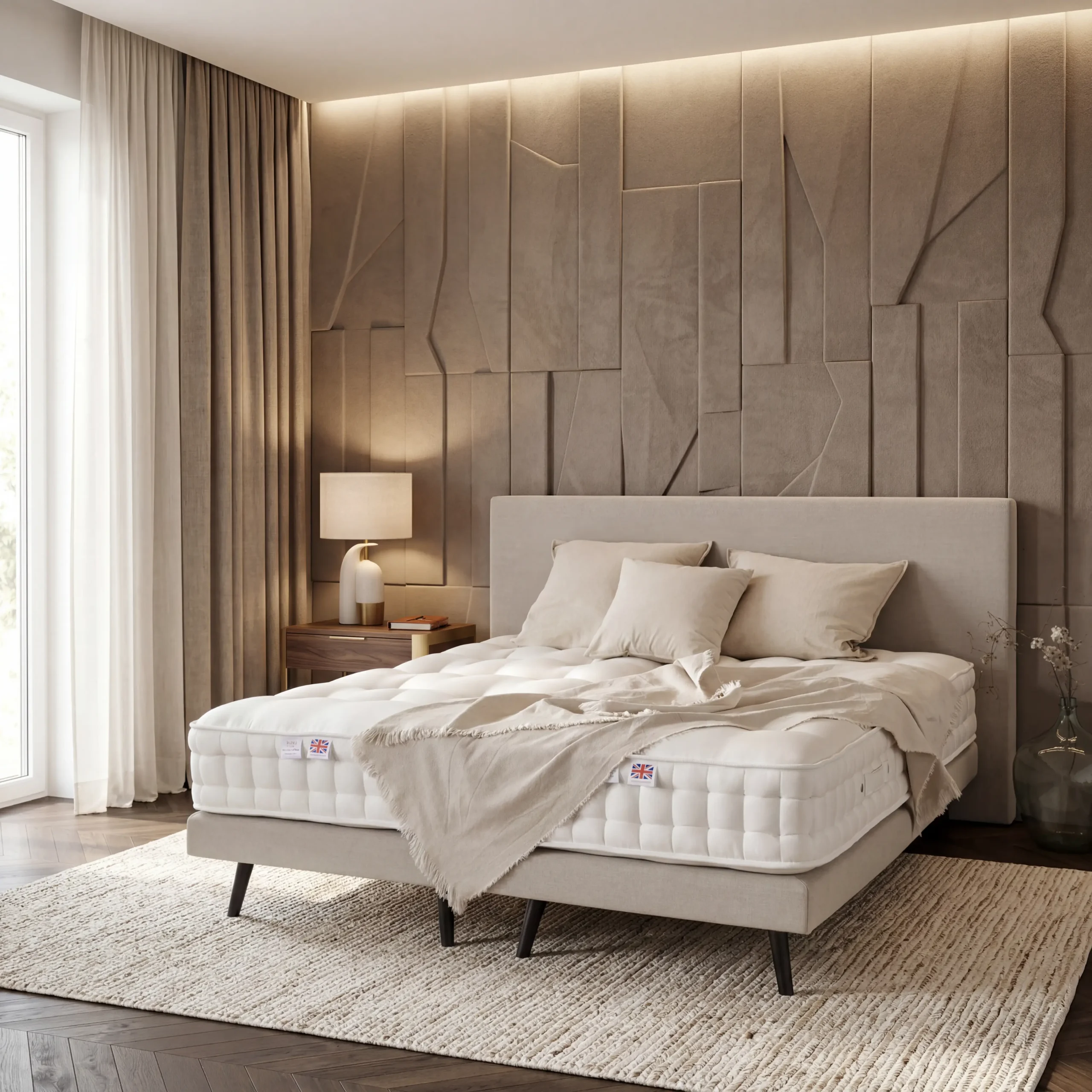 Elegantes Boxspringbett Vienna