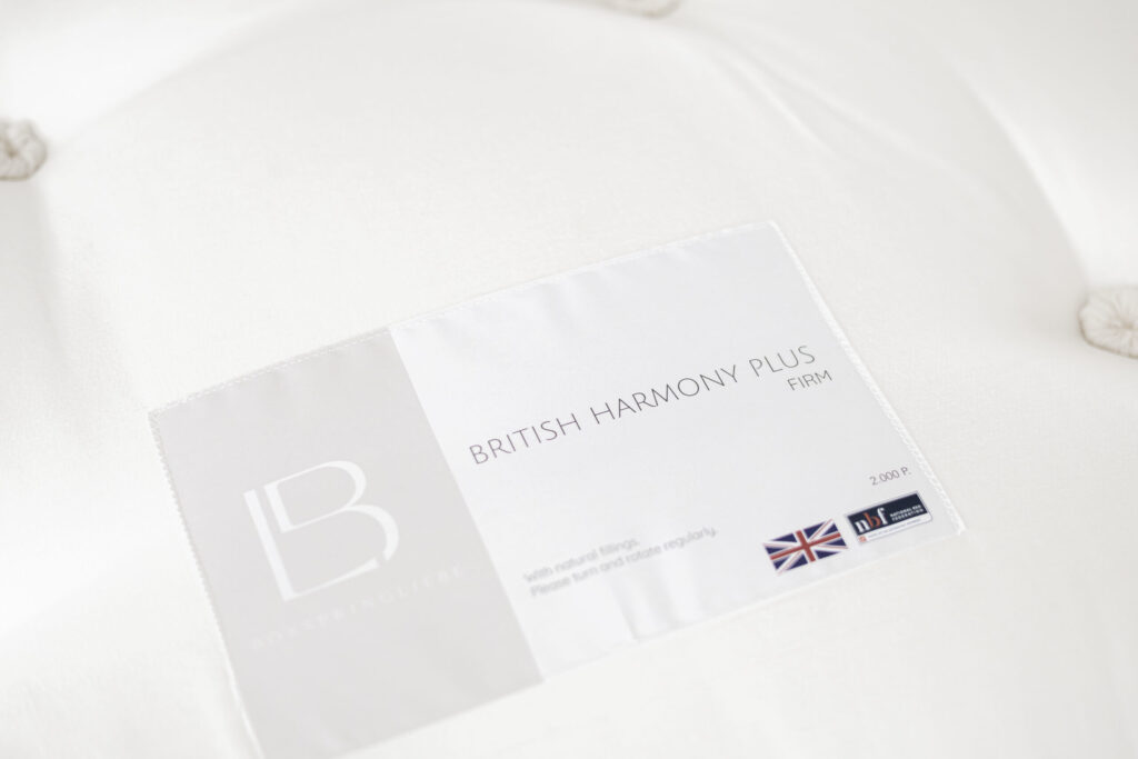 British Harmony Plus Label