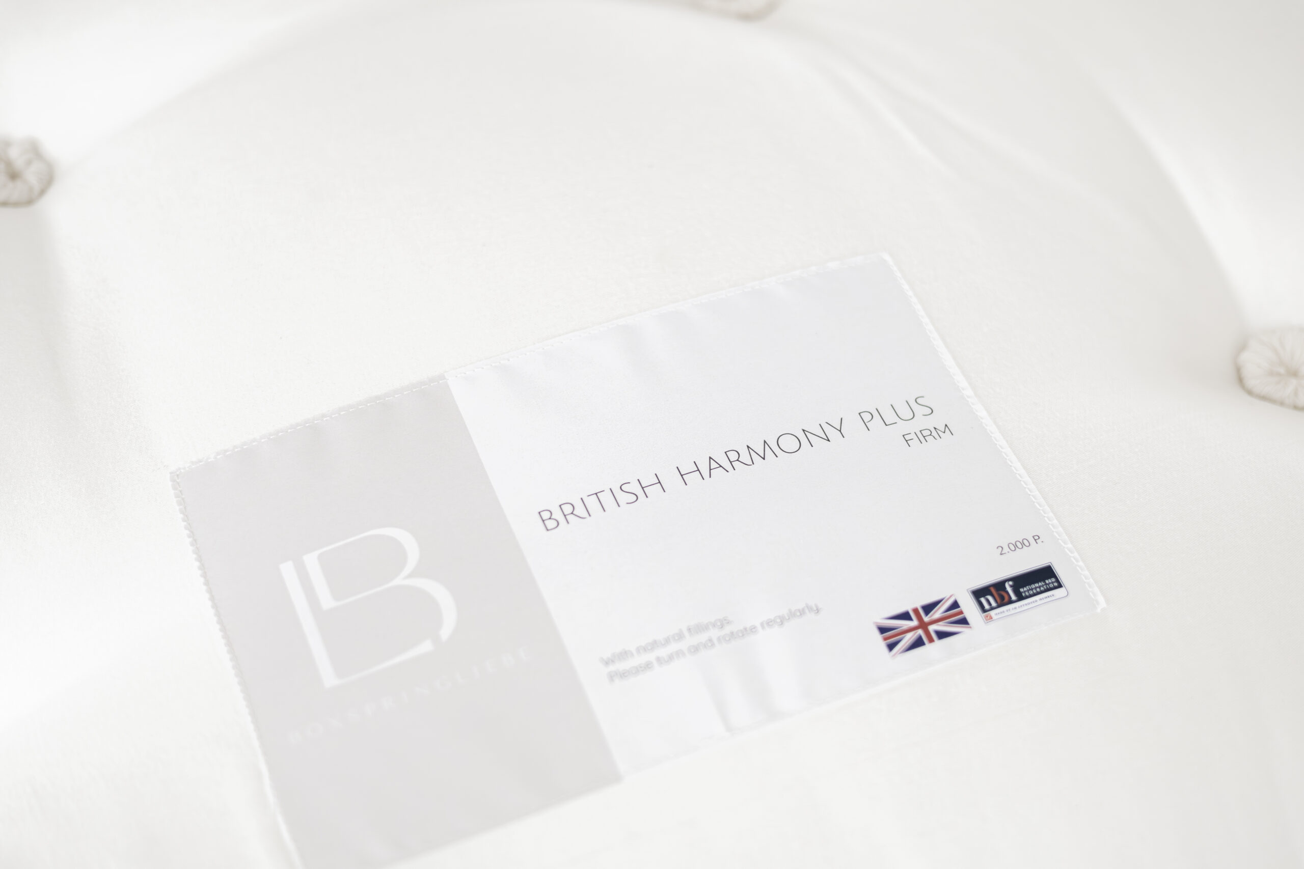 British Harmony Plus Label